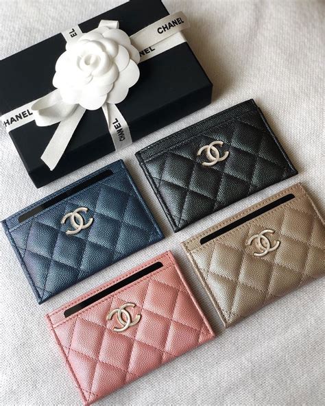 chanel cardholer|Chanel card holder women.